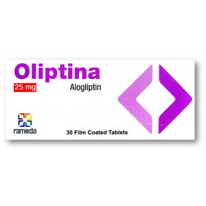 OLIPTINA 25 MG ( ALOGLIPTIN ) 30 FILM-COATED TABLETS